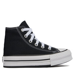Converse Кеди Converse Chuck Taylor All Star Lift Platform High Top Little Kids 372859C Чорний