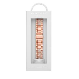 Michael Kors Wymienny pasek do zegarka Apple Watch Michael Kors MKS8042 Rose Gold