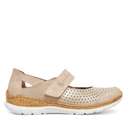 Rieker Pantofi Rieker N42B2-62 Bej