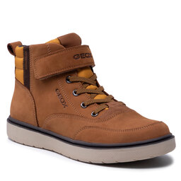 Geox Зимни обувки Geox J Riddock Boy Wpf A J167TA 032FU C2286 D Dk Yellow/Brown