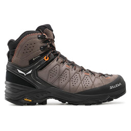 

Трекінгові черевики Salewa Ms Alp Trainer 2 Mid Gtx GORE-TEX 61382-7512 Wallnut/Fluo Orange 7512, Коричневий