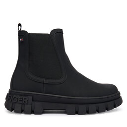 Tommy Hilfiger Μποτάκια Tommy Hilfiger T3X5-34130-1355999 D Μαύρο
