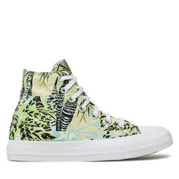 

Кеди Converse Ctas Hi A00547C Lime Ravel/Light Dew/White, Зелений