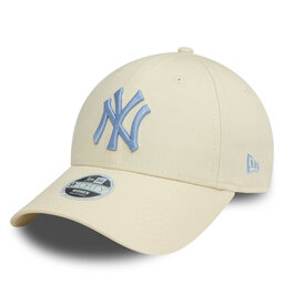 New Era Шапка с козирка New Era League Essential 9Forty New York Yankees 60595171 Бежов