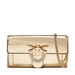 PINKO Torebka PINKO Love One Wallet C AI 24-25 PLTT 100062 A1JD Złoty
