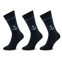 Makia 2 pares de calcetines altos unisex Makia U83014 Black 999