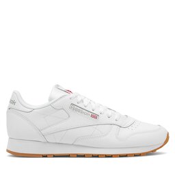 Women's white reebok classics top