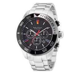 

Годинник Nautica NAPNOS306 Silver/Black, Срібний