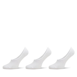 Jenny Fairy 3 pares de calcetines tobilleros para mujer Jenny Fairy 4WB-001-SS24 Blanco