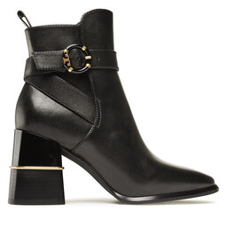 

Ботильйони Tory Burch Multi Logo Buckle Boot 143326 Perfect Black 006, Чорний