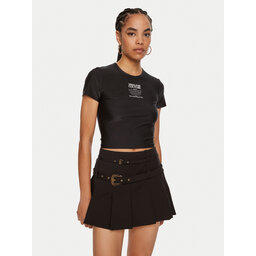 Versace Jeans Couture Versace Jeans Couture Póló 77HAH602 Fekete Slim Fit