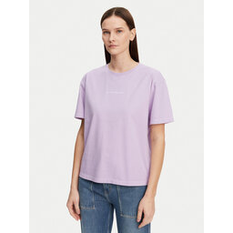 Marc O'Polo Denim Marc O'Polo Denim Marškinėliai 500 0005 950 Violetinė Relaxed Fit