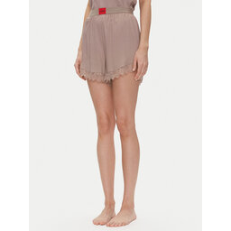 HUGO HUGO Pyjamashorts Red Label Lace_Short 50531629 Braun Relaxed Fit