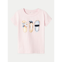 NAME IT NAME IT Marškinėliai Dessy 13241017 Rožinė Standard Fit