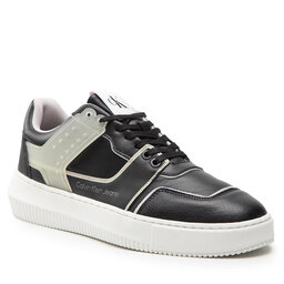 Calvin Klein Jeans Сникърси Calvin Klein Jeans Chunky Cupsole Laceup Low Tpu YM0YM00425 Black/White 0GK