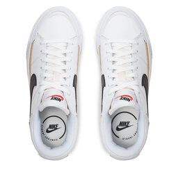 

Взуття Nike Court Legacy Lift DM7590 100 White/Black/Hemp/Team Orange, Білий