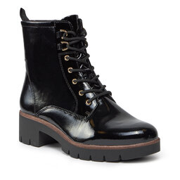Tamaris Schnürstiefeletten Tamaris 1-25297-41 Black Patent 018