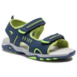 KangaRoos Sandaler KangaRoos K-Logan 18338 000 4054 D Dk Navy/Lime