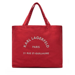 KARL LAGERFELD Torebka KARL LAGERFELD A1W50006 Czerwony