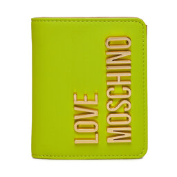 LOVE MOSCHINO Portefeuille femme petit format LOVE MOSCHINO JC5612PP1IKD0404 Lime