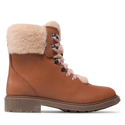 

Чоботи Clarks Astrol Hiker K 261616636 Tan Leather, Коричневий