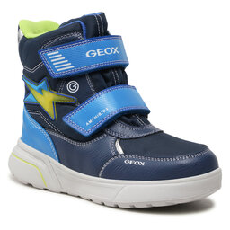 Geox Ботуши Geox J Sveggen B. B Abx J267UC 0FUFE C0693 D Navy/Lt Blue