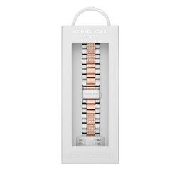 Michael Kors Допълнителна каишка за часовник Michael Kors MKS8005 Silver/Rose Gold