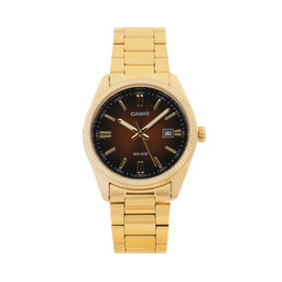 Casio Zegarek Casio MTP-1302PGC-5AVEF Brązowy