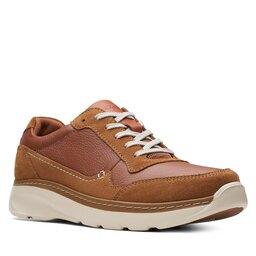 Clarks Cipele Clarks ChartLite Move 26171634 Dark Tan Lea