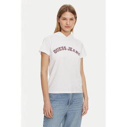 Guess Jeans Guess Jeans Футболка W5GP28 J1314 Білий Regular Fit