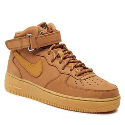 Nike Обувки Nike Air Force 1 Mid '07 WB DJ9158 200 Flax/Wheat/Gum Light Brown