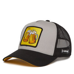 Capslab Gorra con visera Capslab CL4/1/CT/CHE Gris