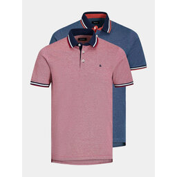 Jack&Jones Jack&Jones 2er-Set Poloshirts Paulos 12191216 Bunt Slim Fit