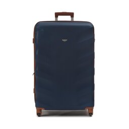 Semi Line Valigia rigida grande Semi Line T5643-6 Blu scuro