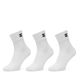 DC Κάλτσες DC AS_DC_01Z_SS25 (3-PACK) Λευκό