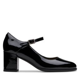 Clarks Félcipő Clarks Freva 55 Strap 26181337 Fekete