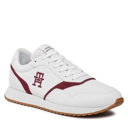 

Снікерcи Tommy Hilfiger Runner Evo Mix Lth Mix FM0FM04887 White YBS, Білий
