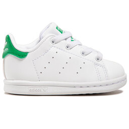 adidas Pantofi adidas Stan Smith El I FX7528 Ftwwht/Ftwwht/Green
