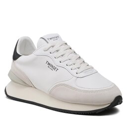 TWINSET Sportcipő TWINSET 231TCP030 Bic.Ottico/Nero 01870