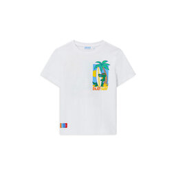 Original Marines Original Marines T-Shirt DFP2213CM Weiß Regular Fit