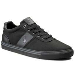 Polo Ralph Lauren Πάνινα παπούτσια Polo Ralph Lauren Hanford A85 Y2139 C0225 W020K 816176919C43 Black/Charcoal/Black