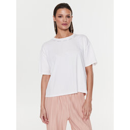 Liu Jo Sport Liu Jo Sport Marškinėliai TA3074 J0088 Balta Relaxed Fit