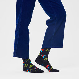 

Високі шкарпетки unisex Happy Socks LAZ01-9300 Чорний