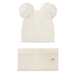 Guess Set căciulă și fular tip guler Guess A4BZ01 Z2QP0 Écru