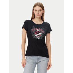 Morgan Morgan T-Shirt 251-DREBEL Μαύρο Regular Fit