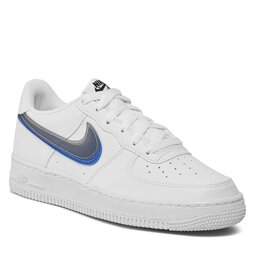 Nike Παπούτσια Nike Air Force 1 Impact Nn Gs FD0688 100 White/Black/Hyper Royal