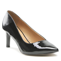 Sagan Stilettos Sagan 4879 Czarny Lakier/Czarny Welur
