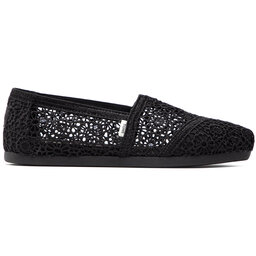 

Туфлі Toms Alpargata 10016254 Black Moroccan Crochet, Чорний