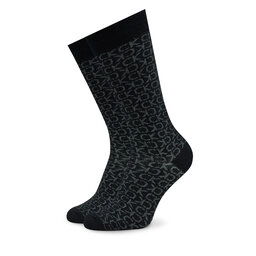

Набір 3 пар високих чоловічих шкарпеток Calvin Klein 701224107 Black 001, Чорний