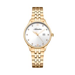 Adriatica Zegarek Adriatica A3547.1183Q Gold/Gold